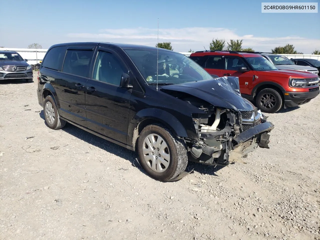 2017 Dodge Grand Caravan Se VIN: 2C4RDGBG9HR601150 Lot: 71748574