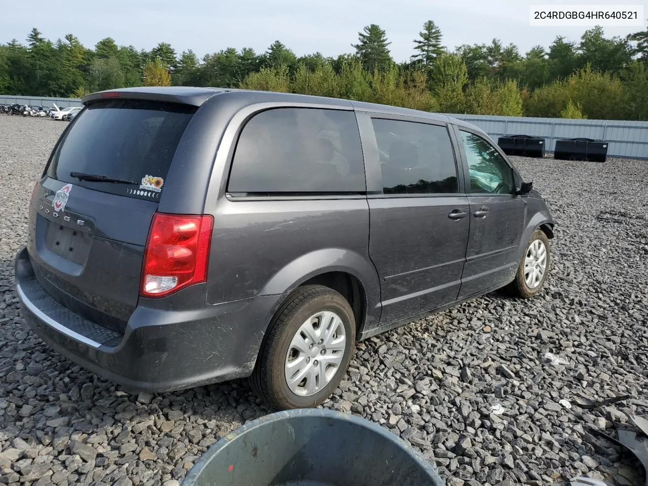 2C4RDGBG4HR640521 2017 Dodge Grand Caravan Se