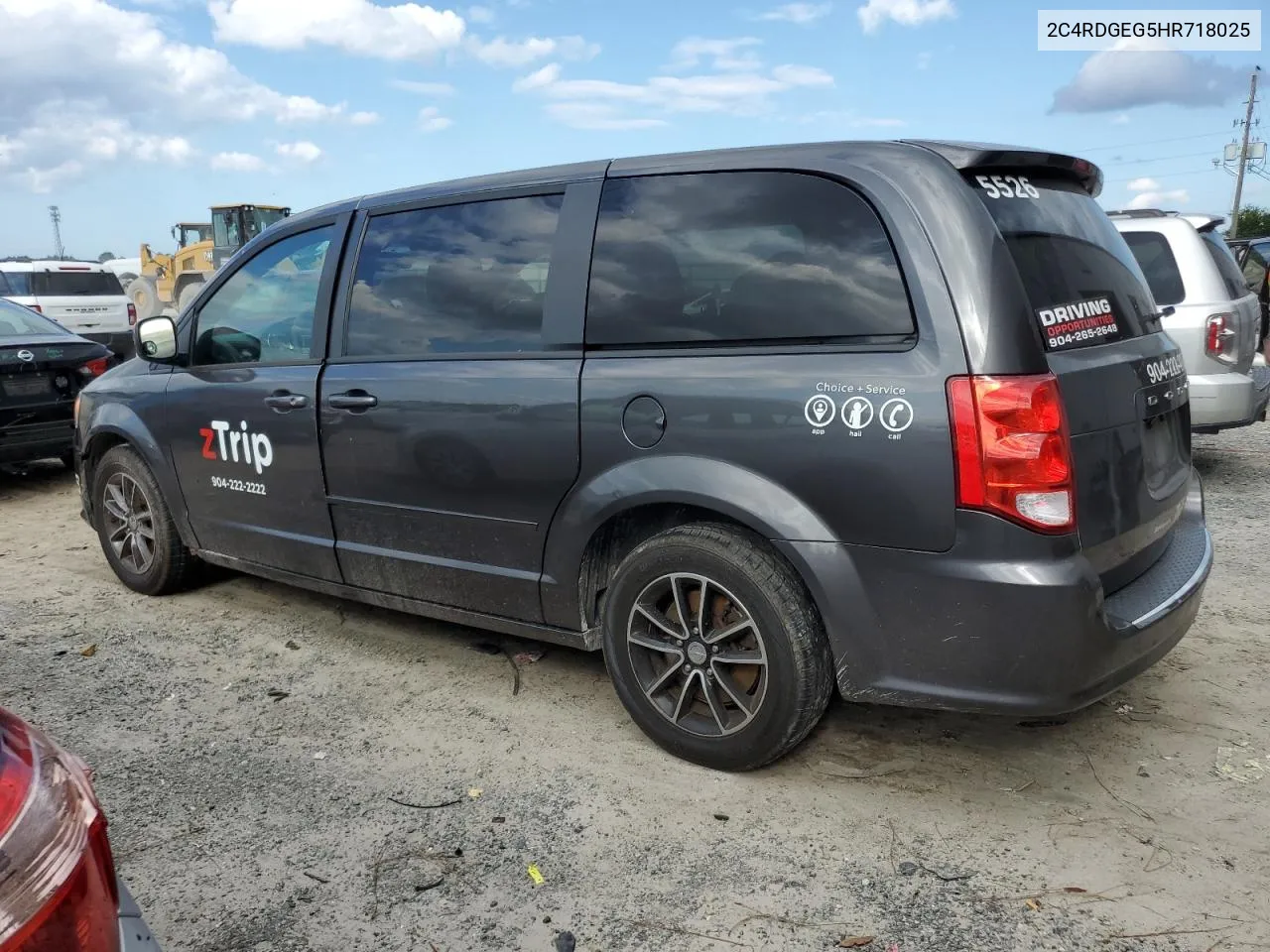 2C4RDGEG5HR718025 2017 Dodge Grand Caravan Gt