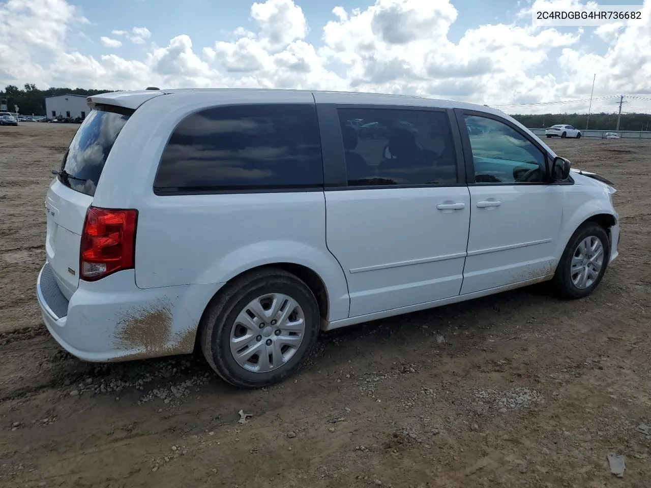 2017 Dodge Grand Caravan Se VIN: 2C4RDGBG4HR736682 Lot: 71990654