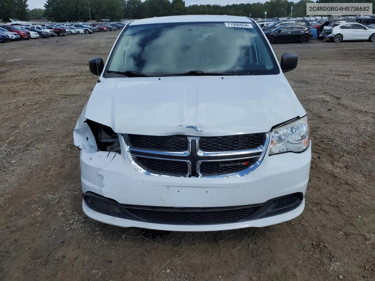 2017 Dodge Grand Caravan Se VIN: 2C4RDGBG4HR736682 Lot: 71990654