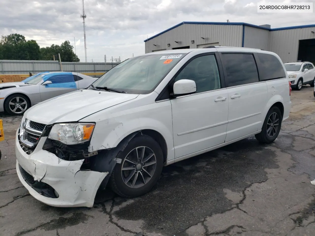 2017 Dodge Grand Caravan Sxt VIN: 2C4RDGCG8HR728213 Lot: 72017724