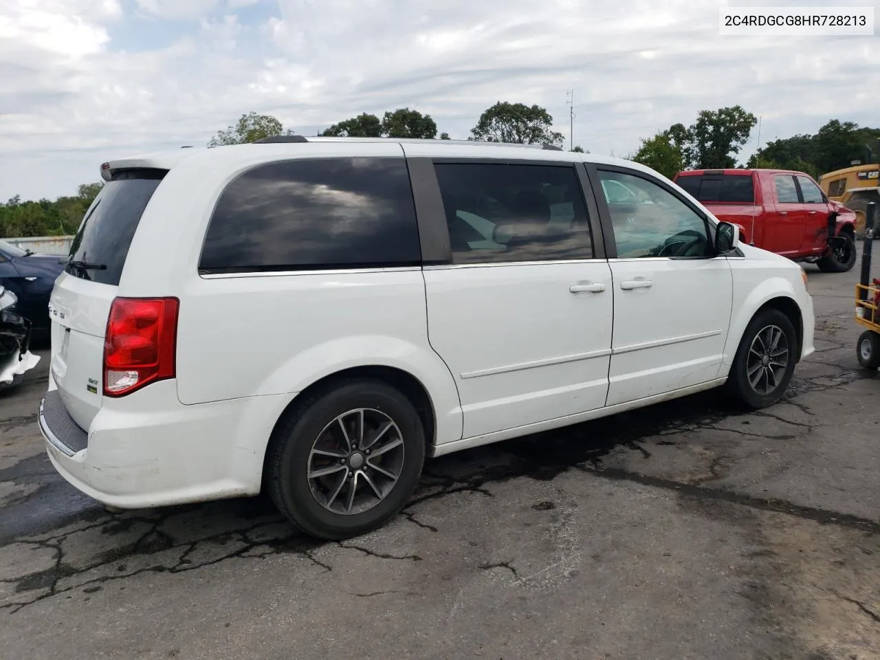 2017 Dodge Grand Caravan Sxt VIN: 2C4RDGCG8HR728213 Lot: 72017724