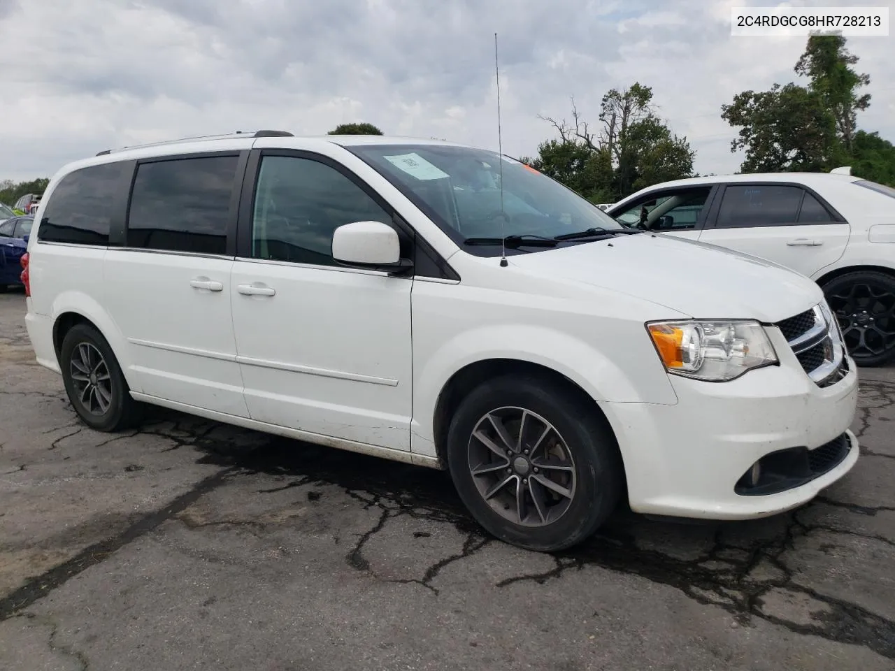 2017 Dodge Grand Caravan Sxt VIN: 2C4RDGCG8HR728213 Lot: 72017724