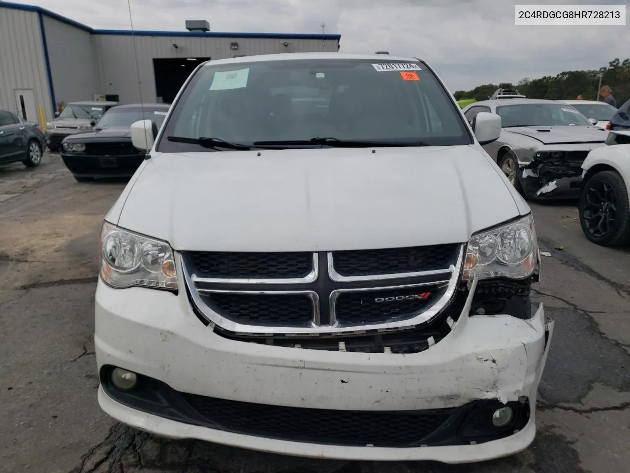 2017 Dodge Grand Caravan Sxt VIN: 2C4RDGCG8HR728213 Lot: 72017724