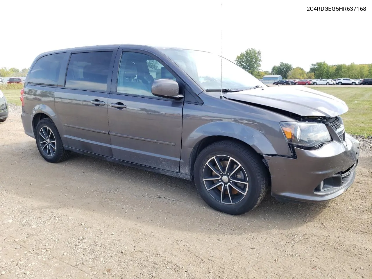 2C4RDGEG5HR637168 2017 Dodge Grand Caravan Gt