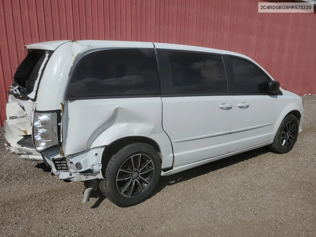 2017 Dodge Grand Caravan Se VIN: 2C4RDGBG8HR575320 Lot: 72046214