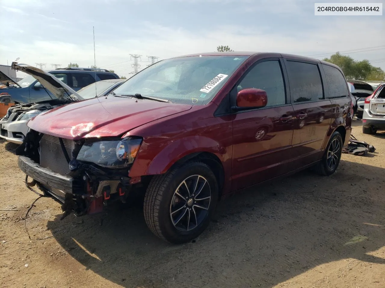 2C4RDGBG4HR615442 2017 Dodge Grand Caravan Se