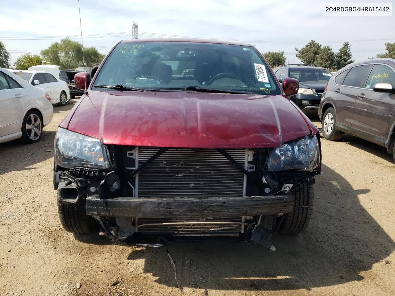 2C4RDGBG4HR615442 2017 Dodge Grand Caravan Se