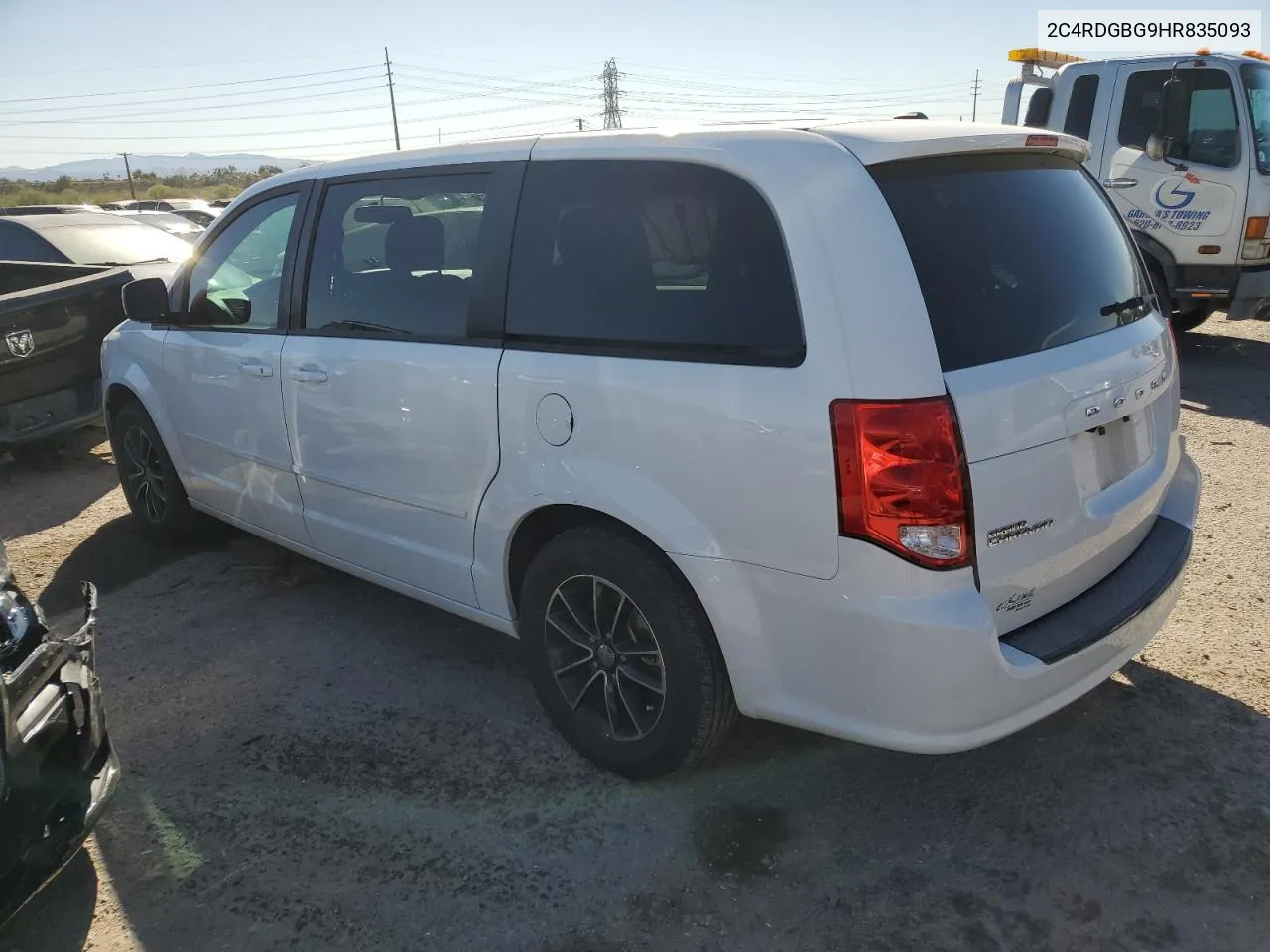 2017 Dodge Grand Caravan Se VIN: 2C4RDGBG9HR835093 Lot: 72289814