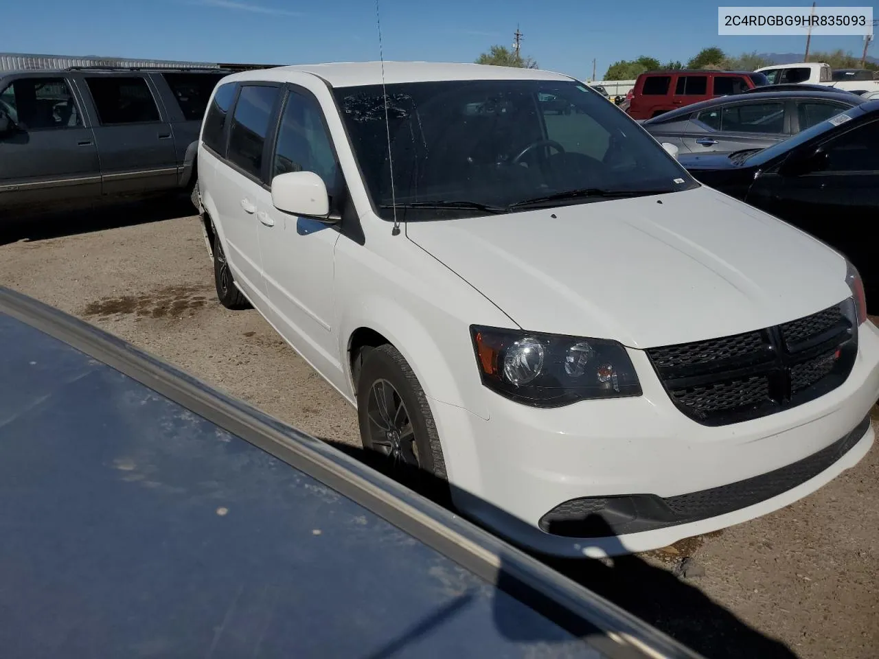 2017 Dodge Grand Caravan Se VIN: 2C4RDGBG9HR835093 Lot: 72289814