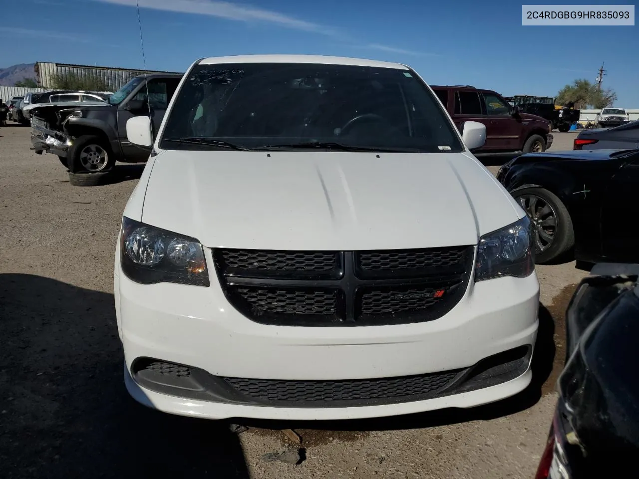 2017 Dodge Grand Caravan Se VIN: 2C4RDGBG9HR835093 Lot: 72289814