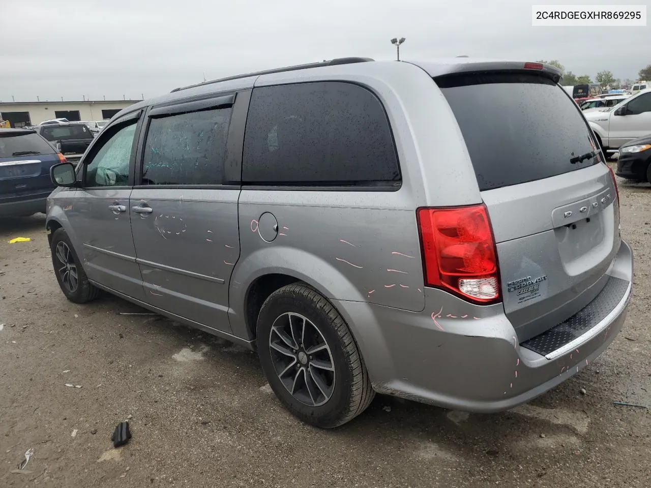 2017 Dodge Grand Caravan Gt VIN: 2C4RDGEGXHR869295 Lot: 72465034