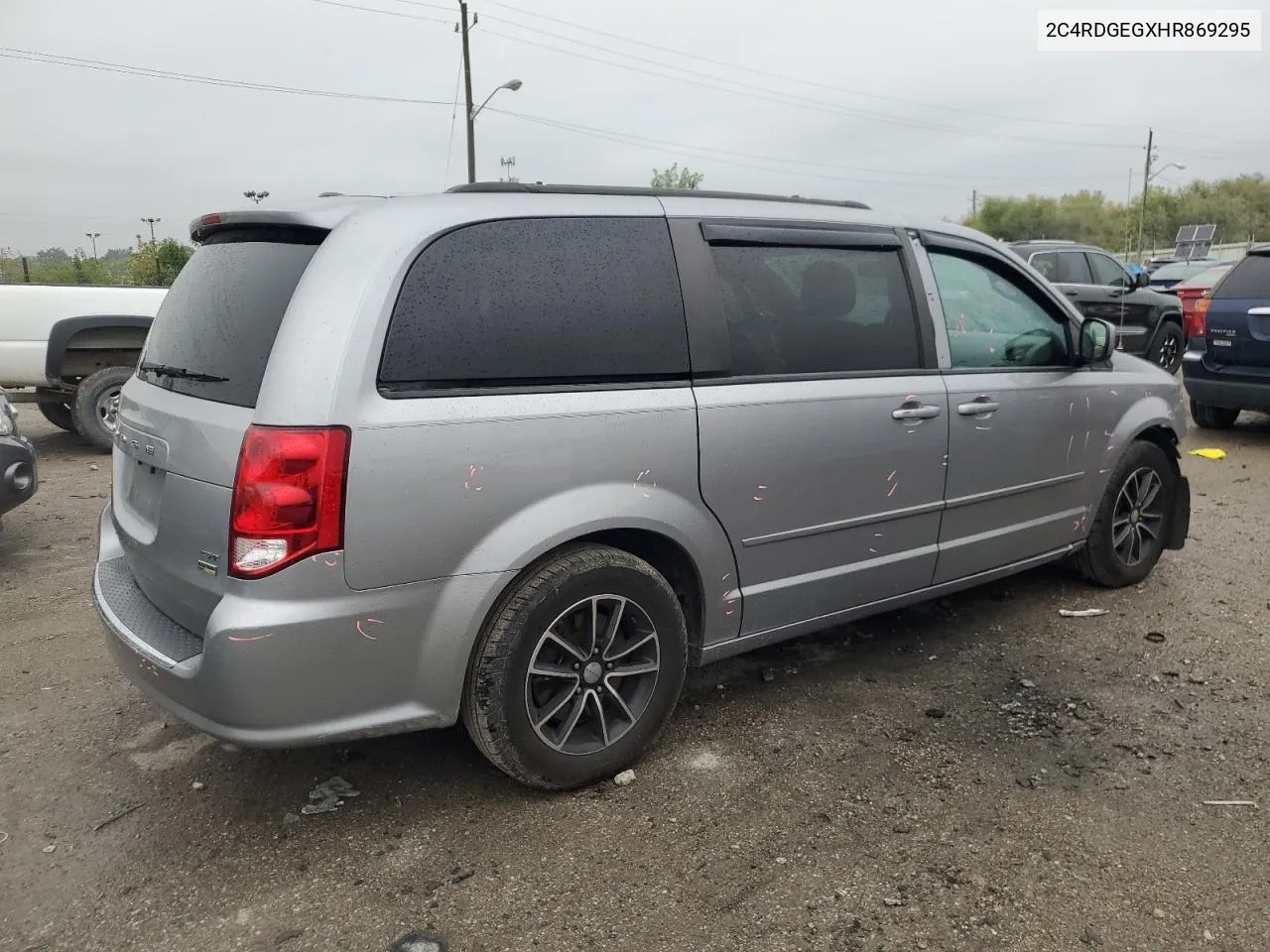 2017 Dodge Grand Caravan Gt VIN: 2C4RDGEGXHR869295 Lot: 72465034