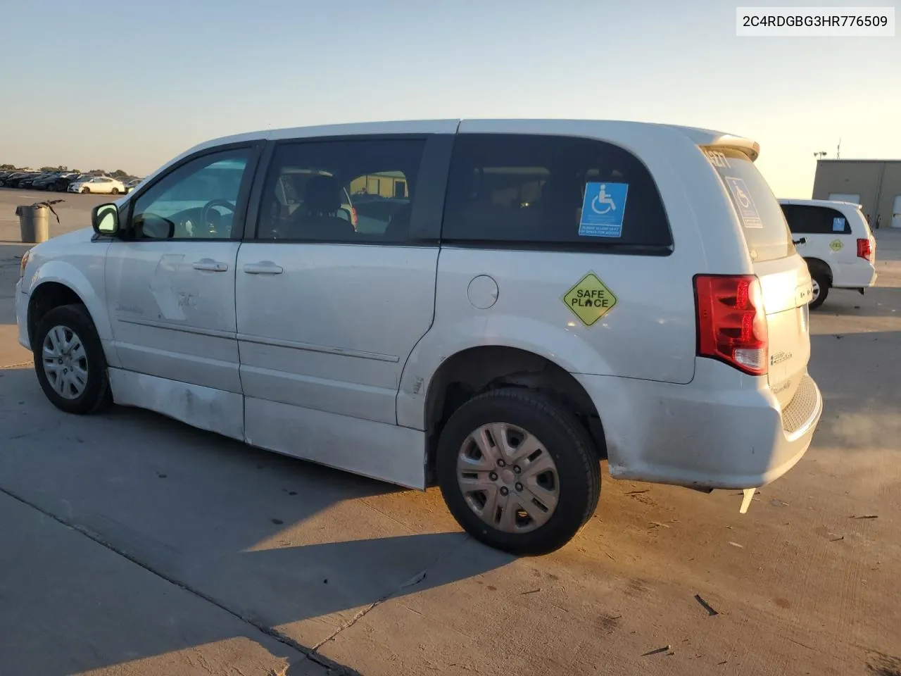 2017 Dodge Grand Caravan Se VIN: 2C4RDGBG3HR776509 Lot: 72480794