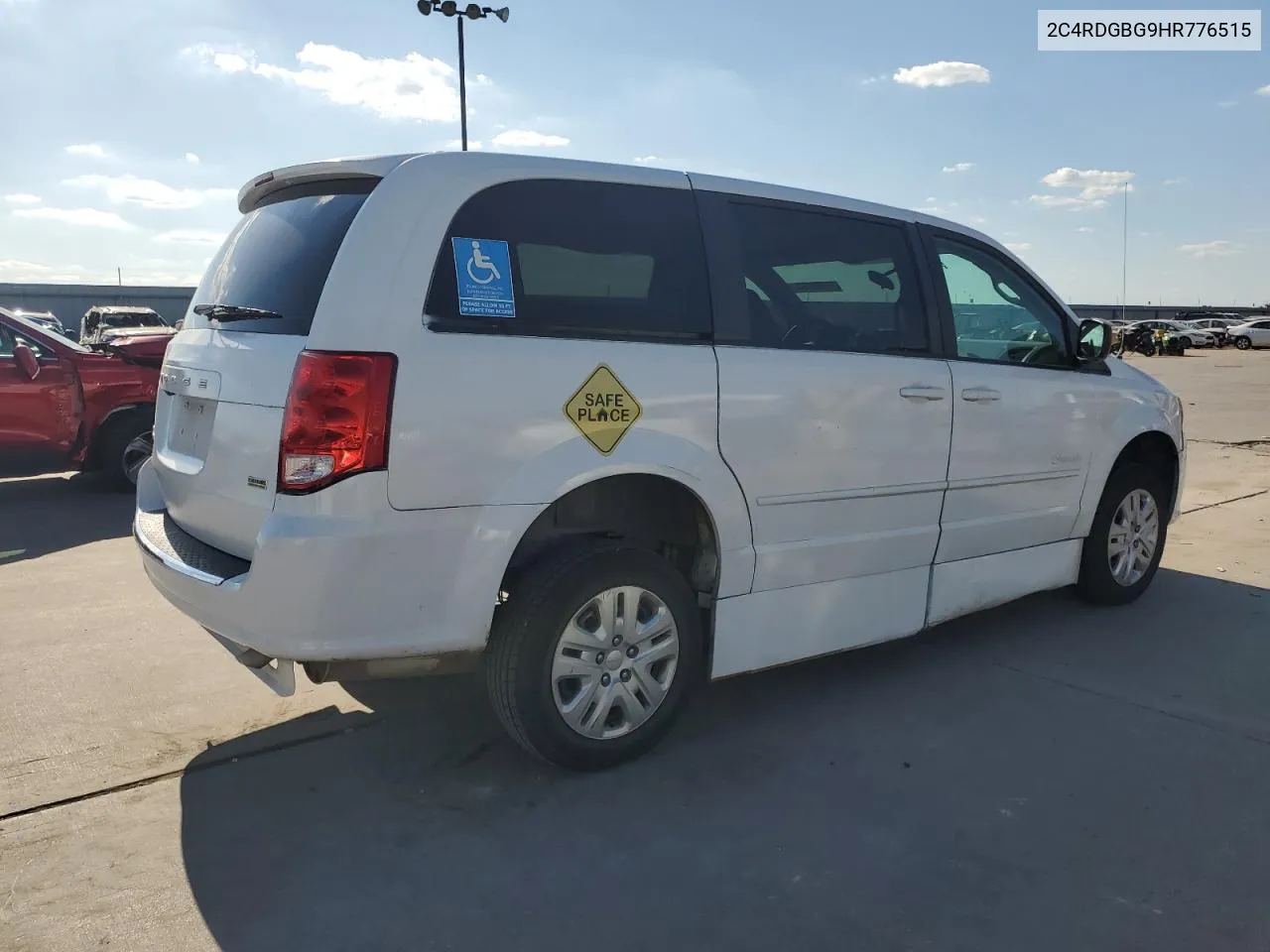 2017 Dodge Grand Caravan Se VIN: 2C4RDGBG9HR776515 Lot: 72480954