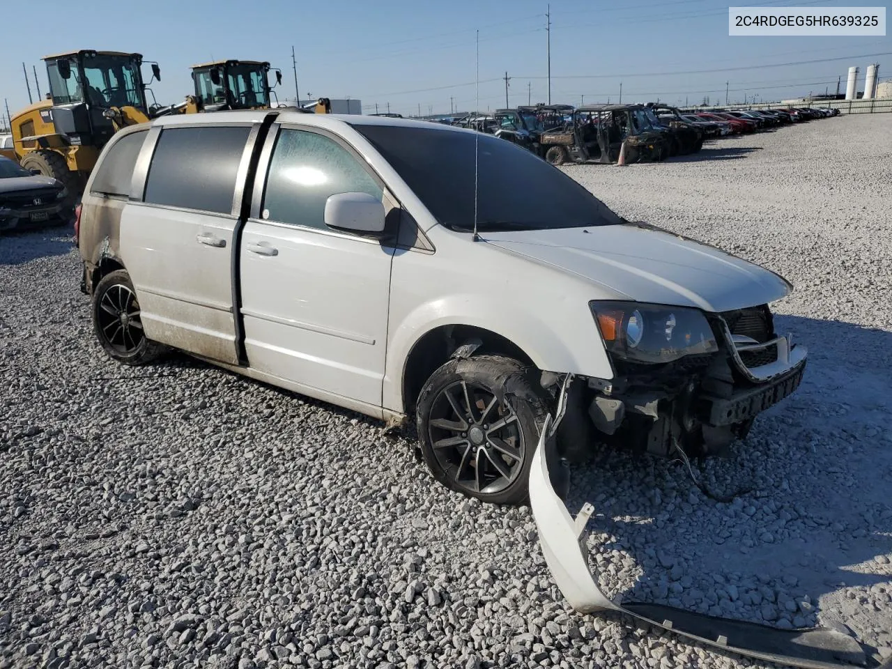 2017 Dodge Grand Caravan Gt VIN: 2C4RDGEG5HR639325 Lot: 73033244