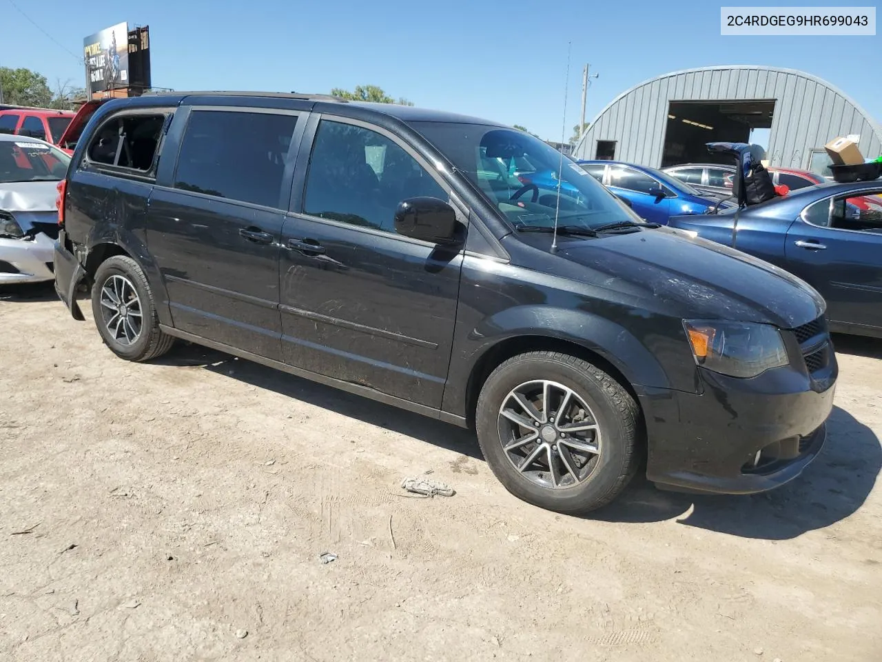 2017 Dodge Grand Caravan Gt VIN: 2C4RDGEG9HR699043 Lot: 73038984