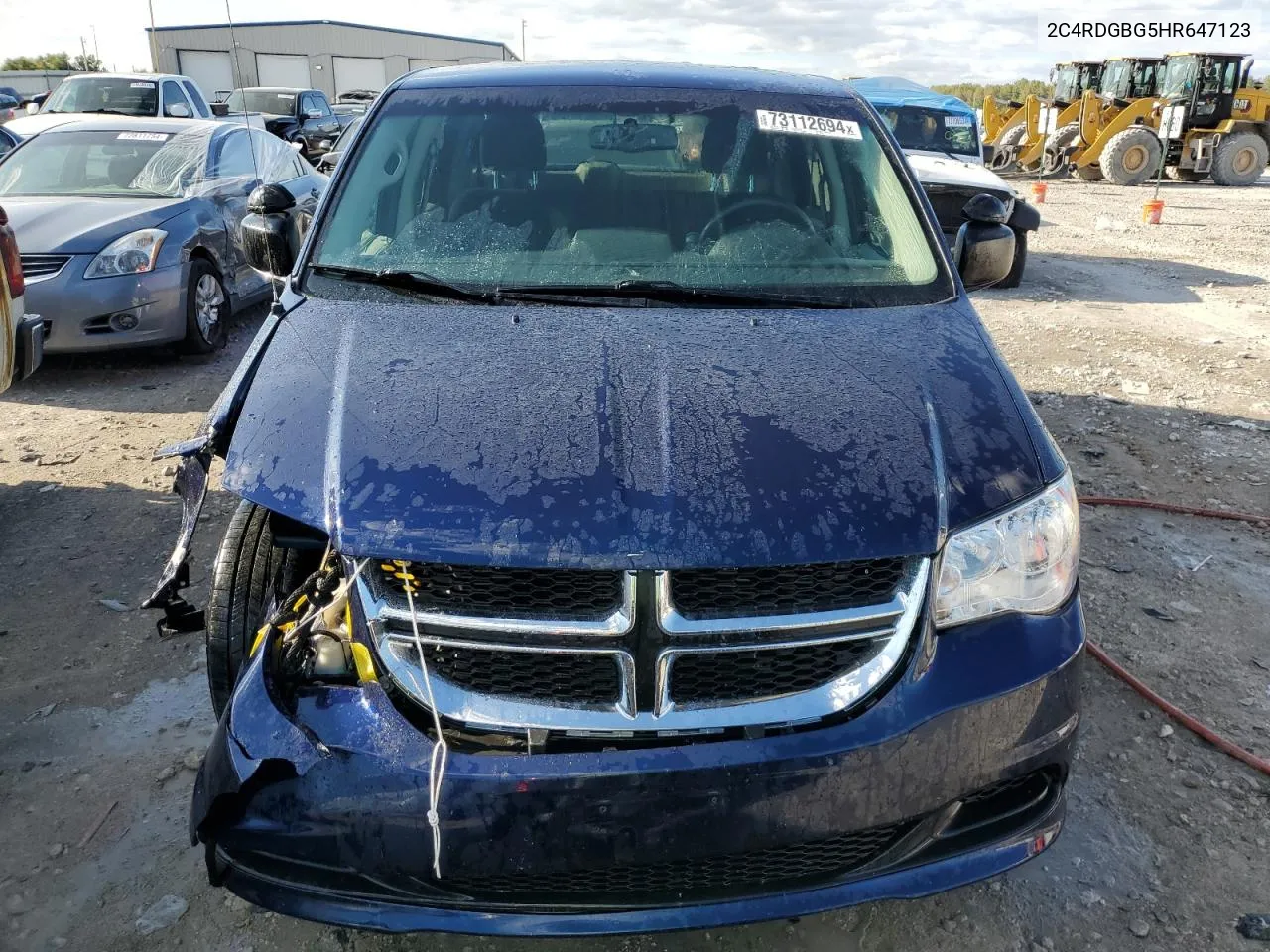 2017 Dodge Grand Caravan Se VIN: 2C4RDGBG5HR647123 Lot: 73112694