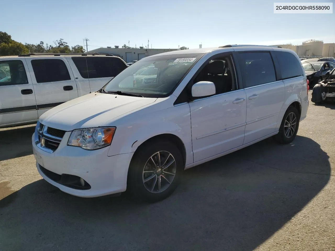 2017 Dodge Grand Caravan Sxt VIN: 2C4RDGCG0HR558090 Lot: 73159854