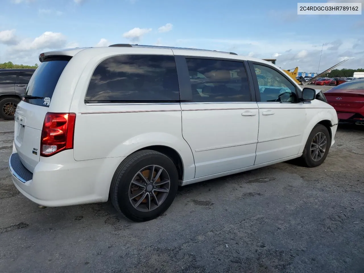 2C4RDGCG3HR789162 2017 Dodge Grand Caravan Sxt