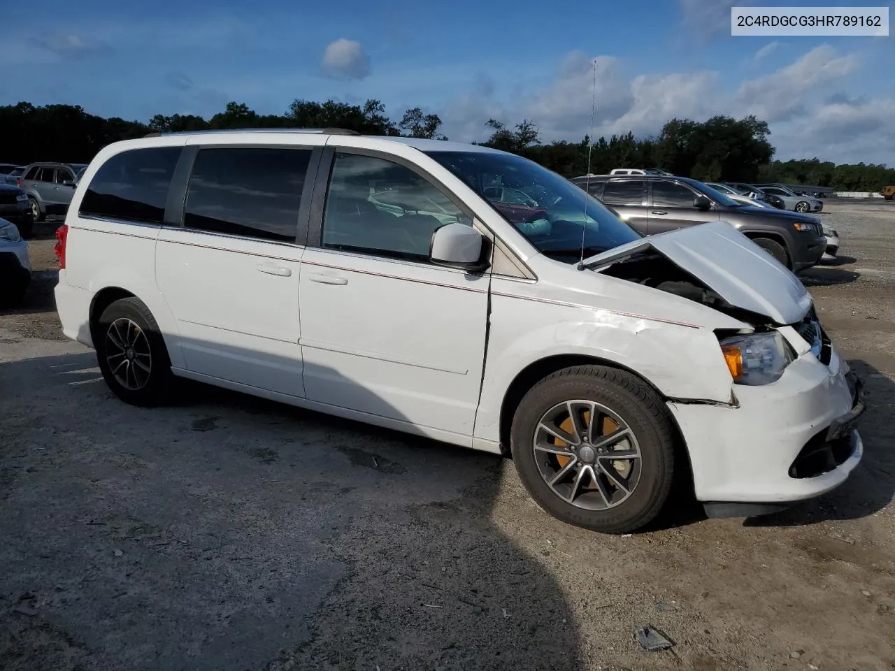 2017 Dodge Grand Caravan Sxt VIN: 2C4RDGCG3HR789162 Lot: 73280344