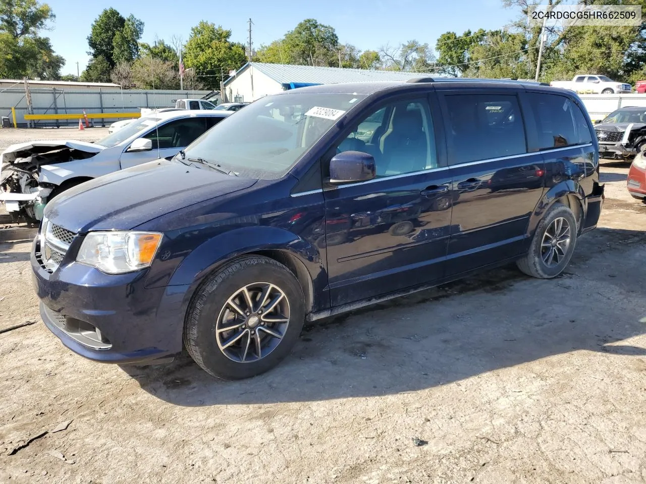 2017 Dodge Grand Caravan Sxt VIN: 2C4RDGCG5HR662509 Lot: 73329084