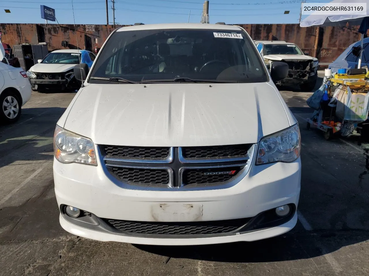 2017 Dodge Grand Caravan Sxt VIN: 2C4RDGCG6HR631169 Lot: 73346714