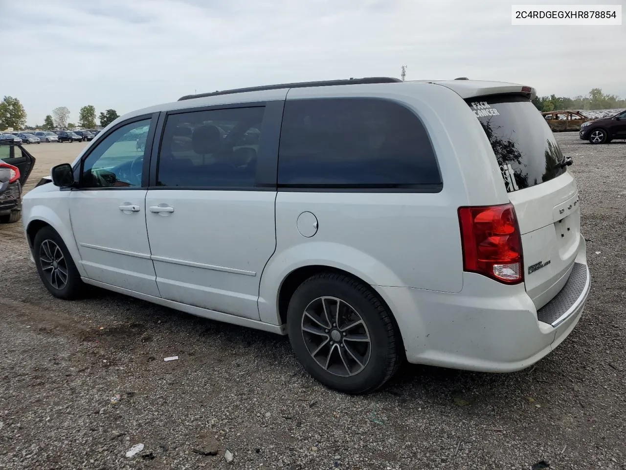 2017 Dodge Grand Caravan Gt VIN: 2C4RDGEGXHR878854 Lot: 73497984