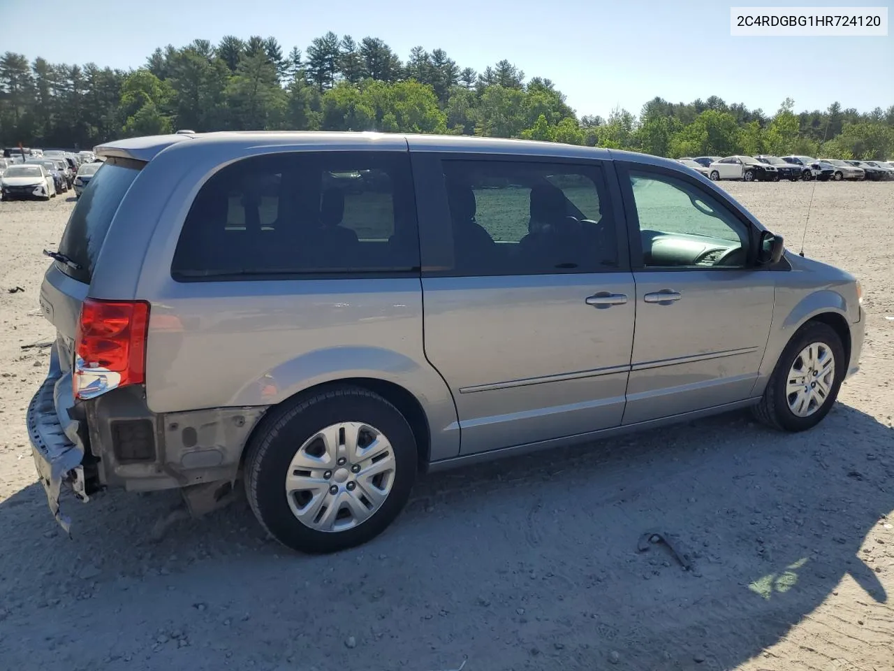 2017 Dodge Grand Caravan Se VIN: 2C4RDGBG1HR724120 Lot: 73747464