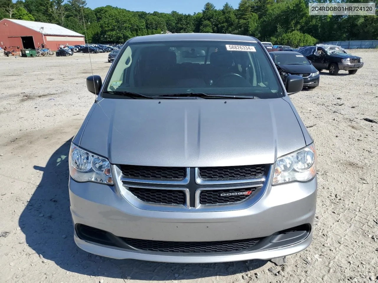 2C4RDGBG1HR724120 2017 Dodge Grand Caravan Se