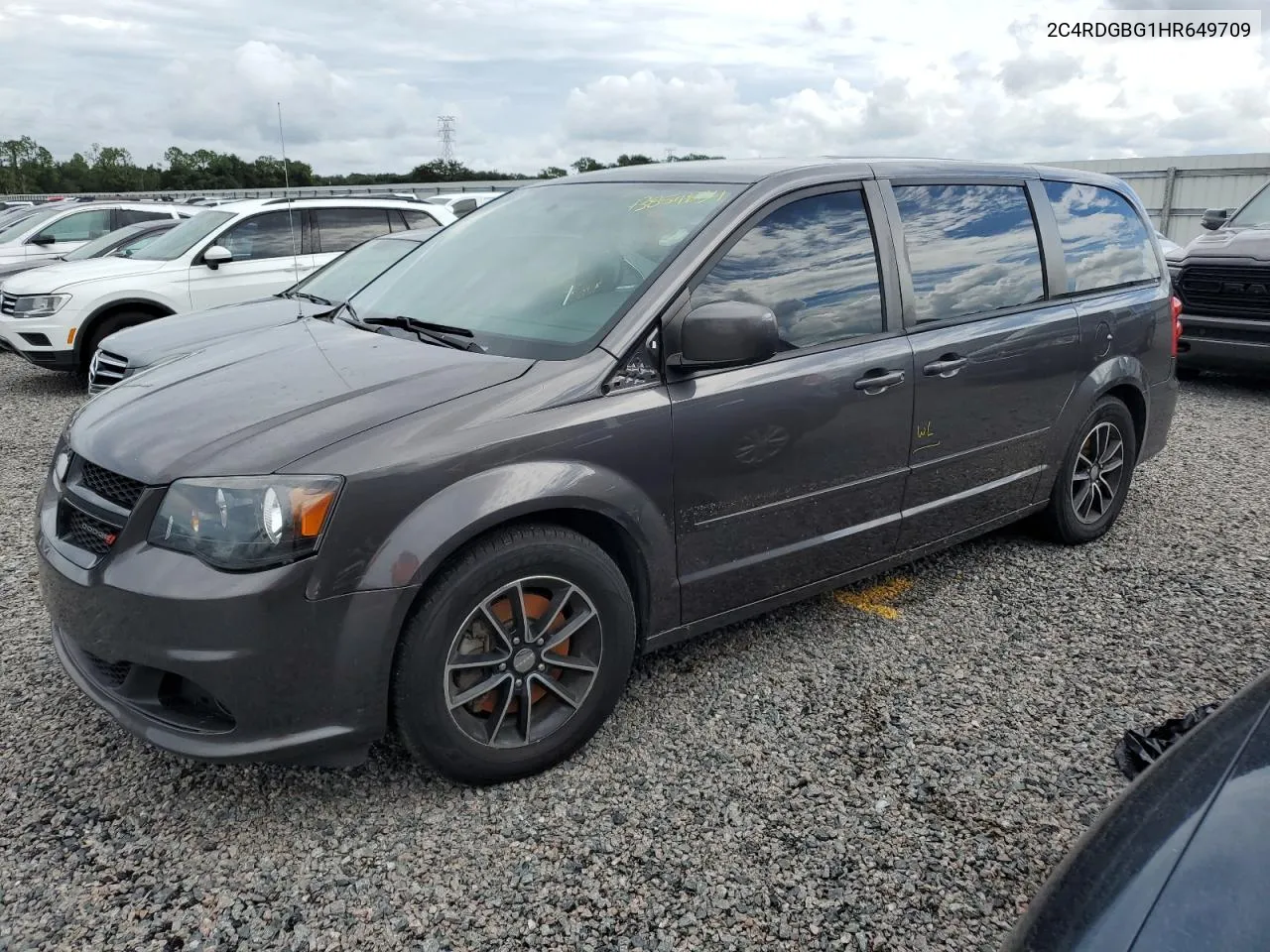 2017 Dodge Grand Caravan Se VIN: 2C4RDGBG1HR649709 Lot: 73854834