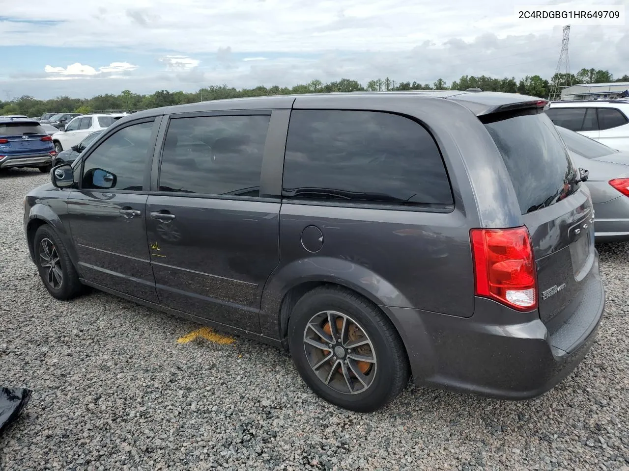 2017 Dodge Grand Caravan Se VIN: 2C4RDGBG1HR649709 Lot: 73854834