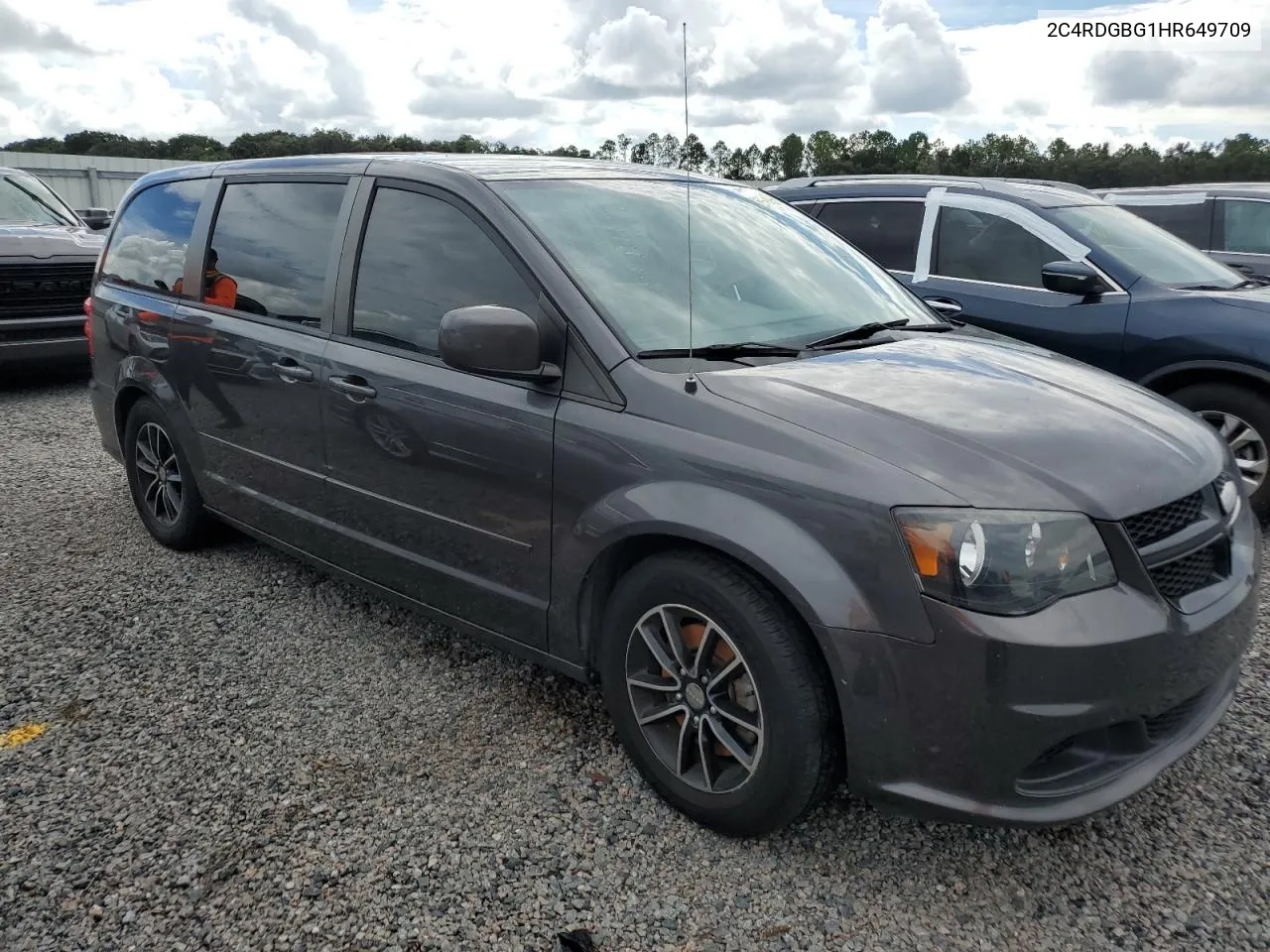 2017 Dodge Grand Caravan Se VIN: 2C4RDGBG1HR649709 Lot: 73854834