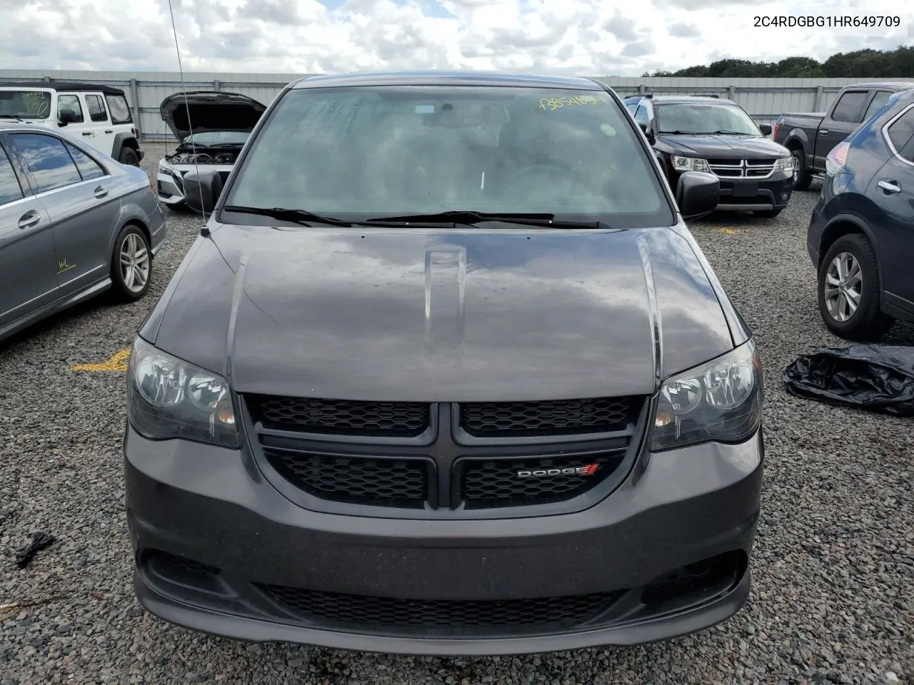 2017 Dodge Grand Caravan Se VIN: 2C4RDGBG1HR649709 Lot: 73854834