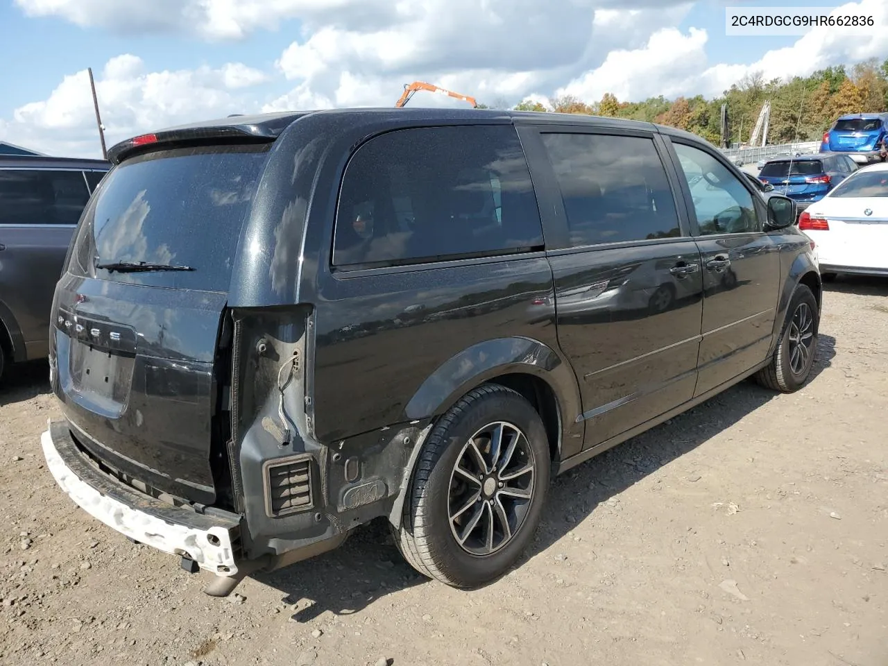 2017 Dodge Grand Caravan Sxt VIN: 2C4RDGCG9HR662836 Lot: 74091714