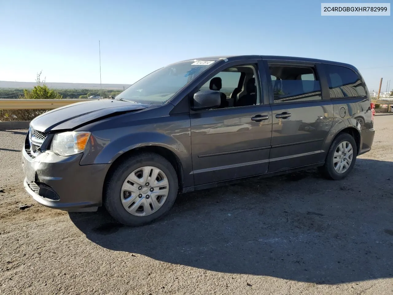 2C4RDGBGXHR782999 2017 Dodge Grand Caravan Se