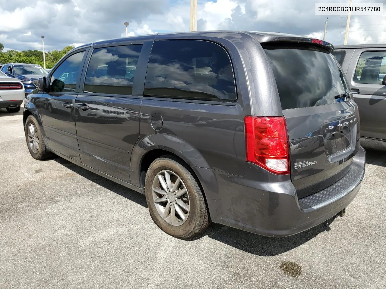 2017 Dodge Grand Caravan Se VIN: 2C4RDGBG1HR547780 Lot: 74150504