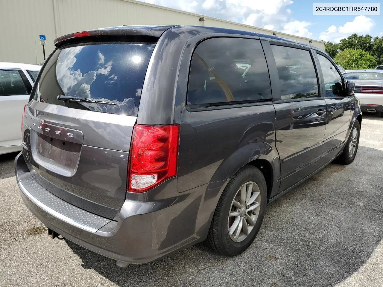 2017 Dodge Grand Caravan Se VIN: 2C4RDGBG1HR547780 Lot: 74150504