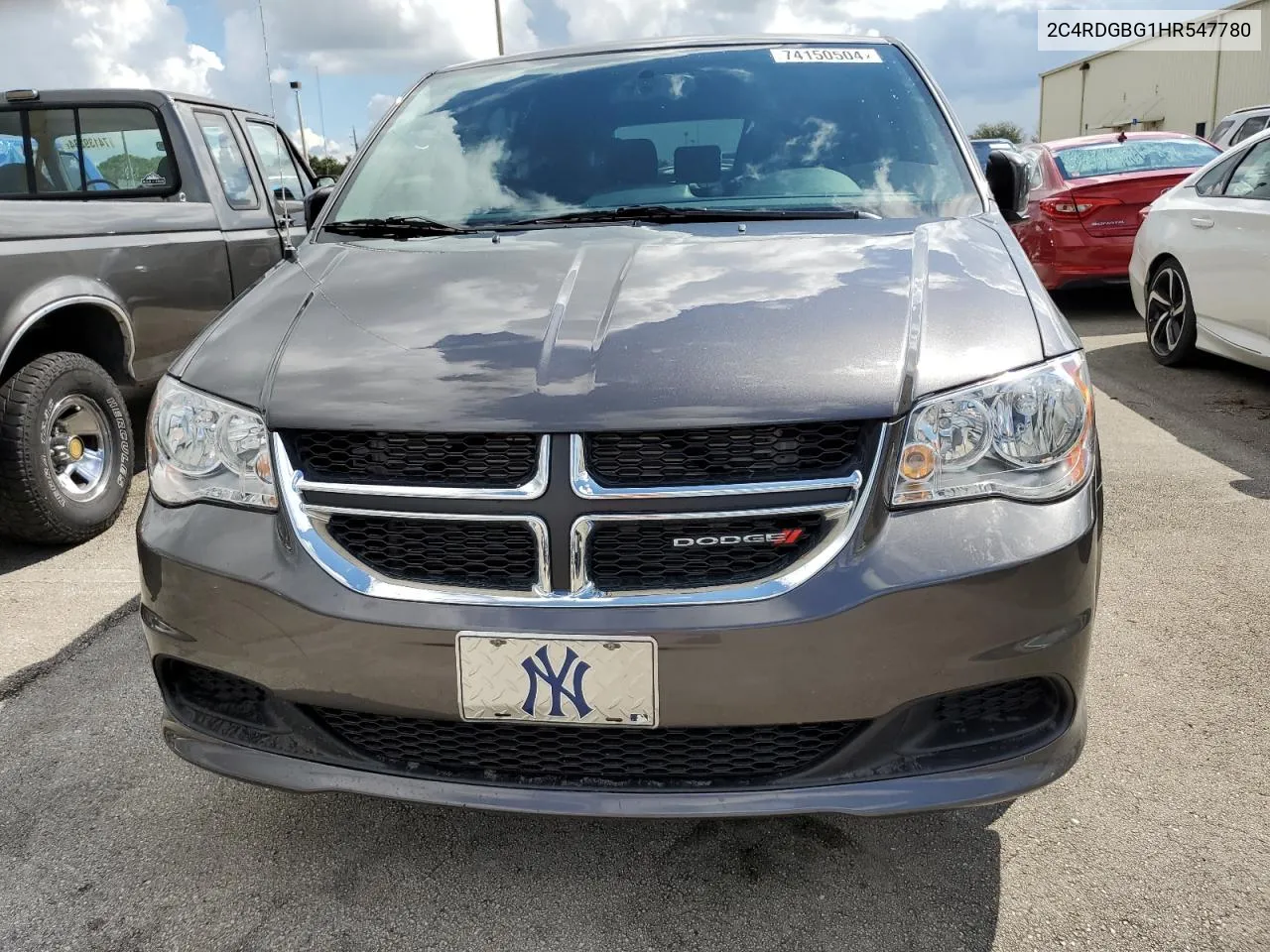 2017 Dodge Grand Caravan Se VIN: 2C4RDGBG1HR547780 Lot: 74150504