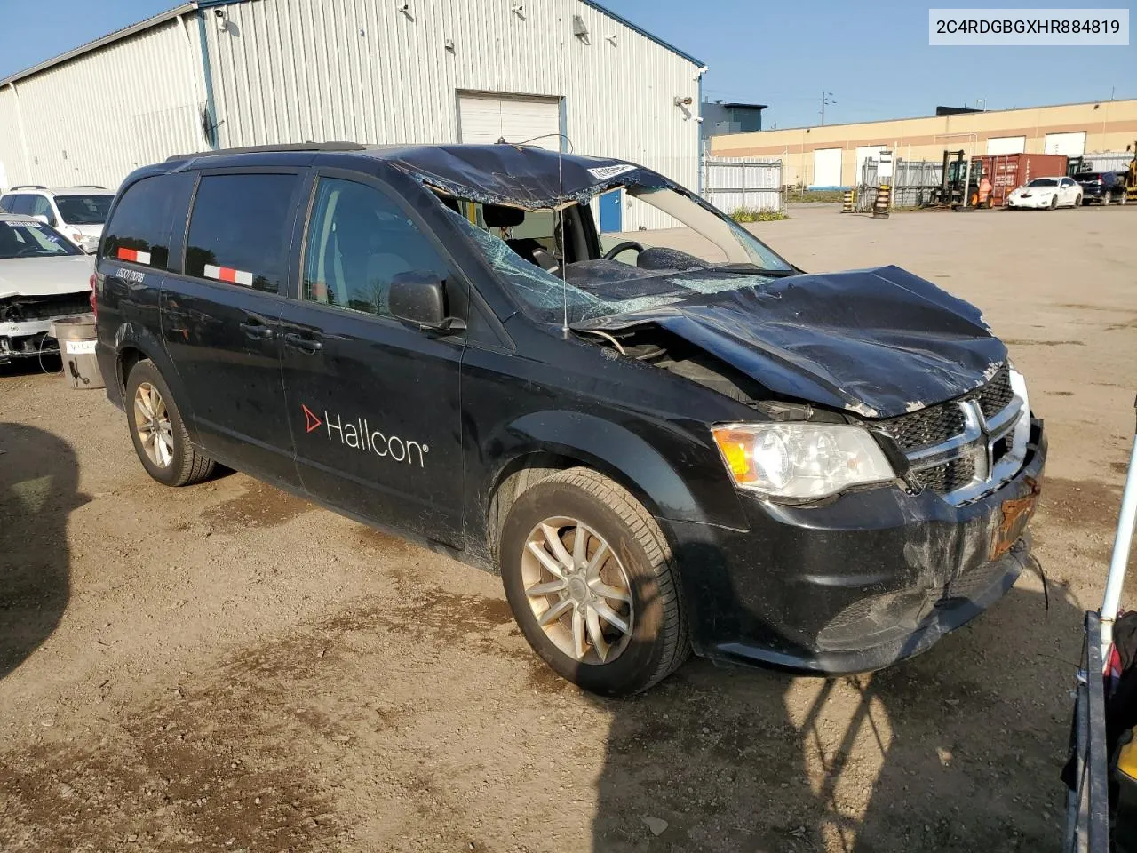 2017 Dodge Grand Caravan Se VIN: 2C4RDGBGXHR884819 Lot: 74183694