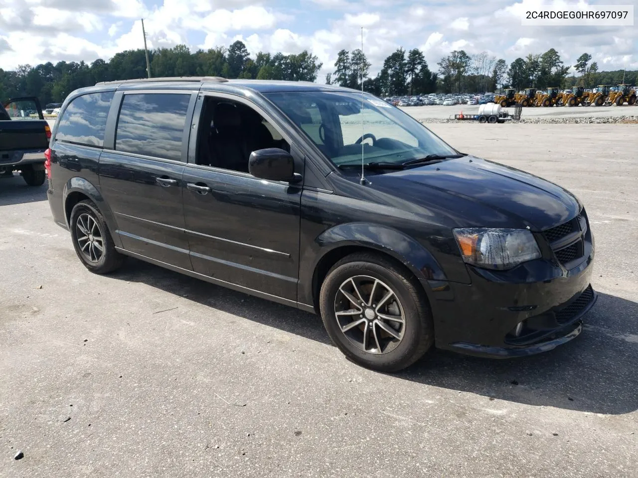 2017 Dodge Grand Caravan Gt VIN: 2C4RDGEG0HR697097 Lot: 74276434