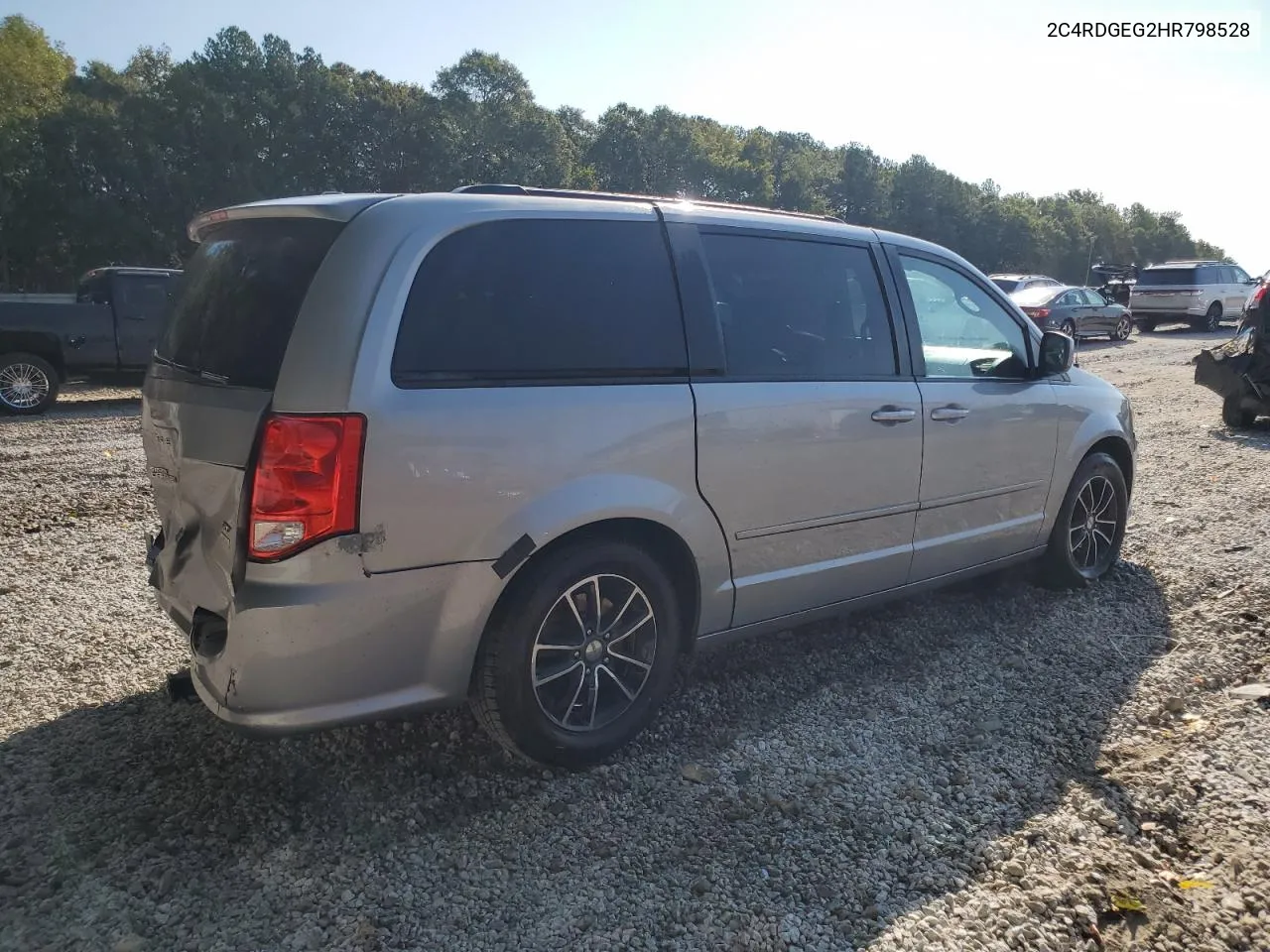 2017 Dodge Grand Caravan Gt VIN: 2C4RDGEG2HR798528 Lot: 74827994