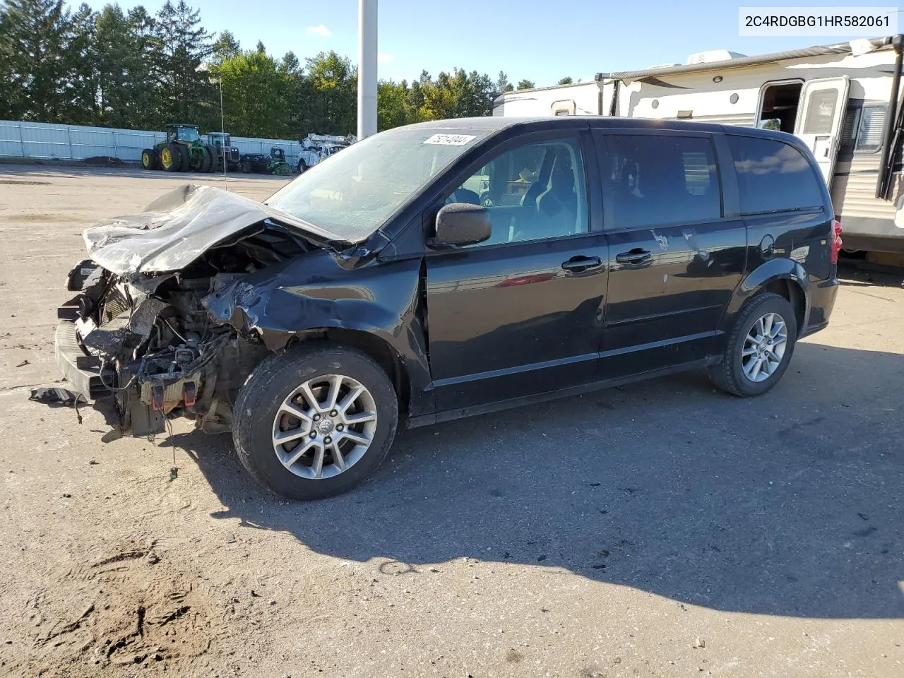 2017 Dodge Grand Caravan Se VIN: 2C4RDGBG1HR582061 Lot: 75214044