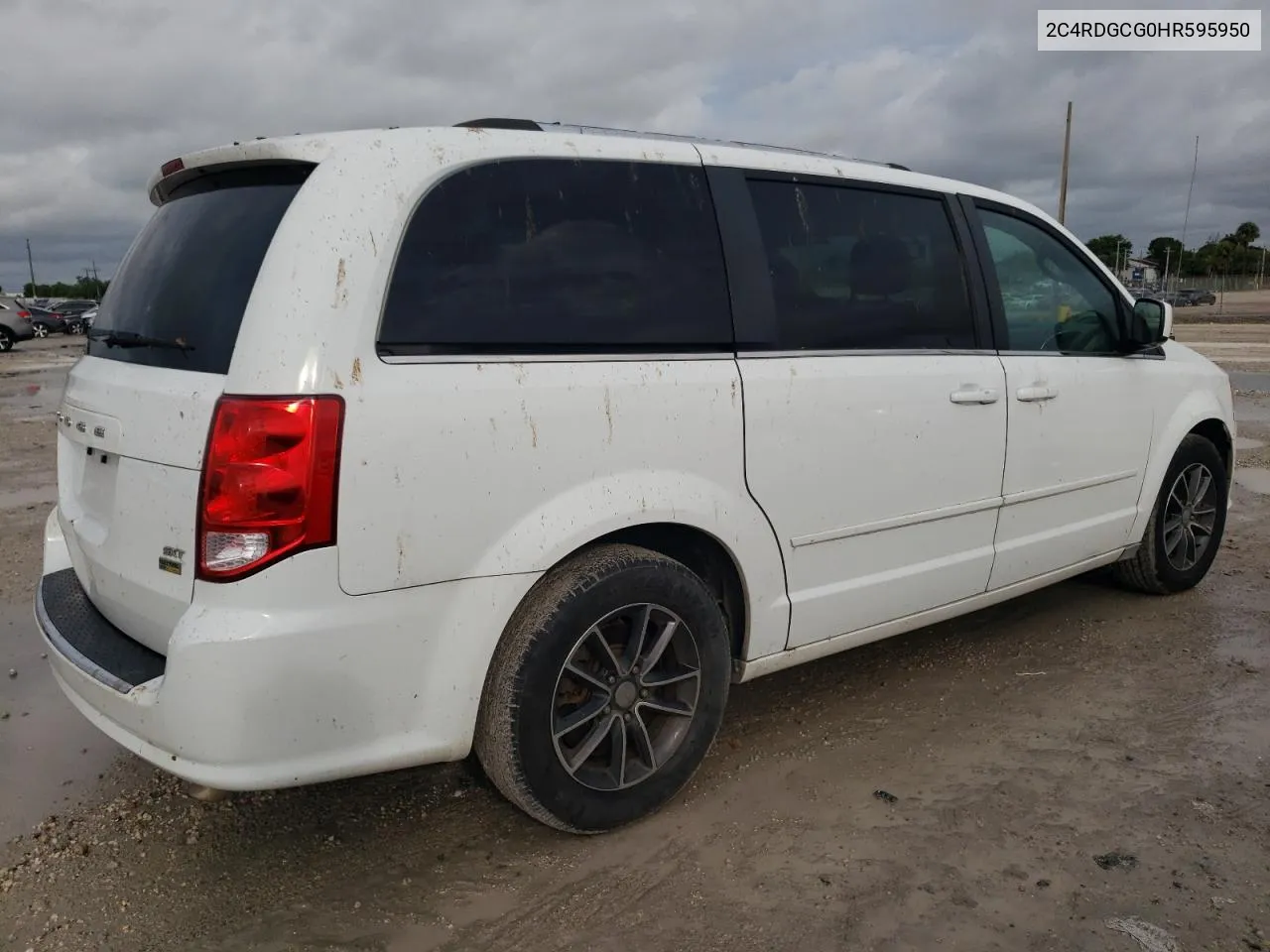 2017 Dodge Grand Caravan Sxt VIN: 2C4RDGCG0HR595950 Lot: 75304804