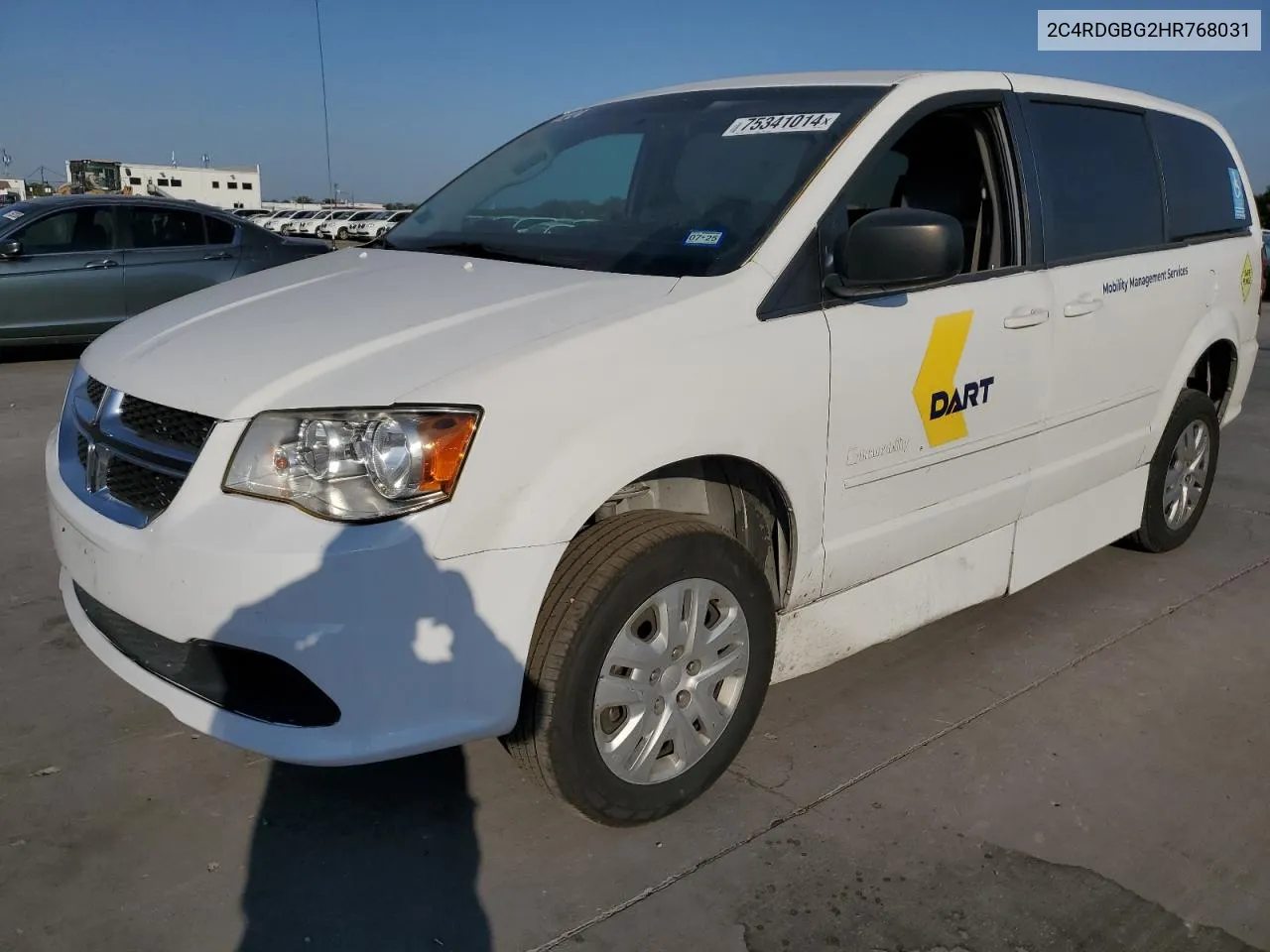 2C4RDGBG2HR768031 2017 Dodge Grand Caravan Se