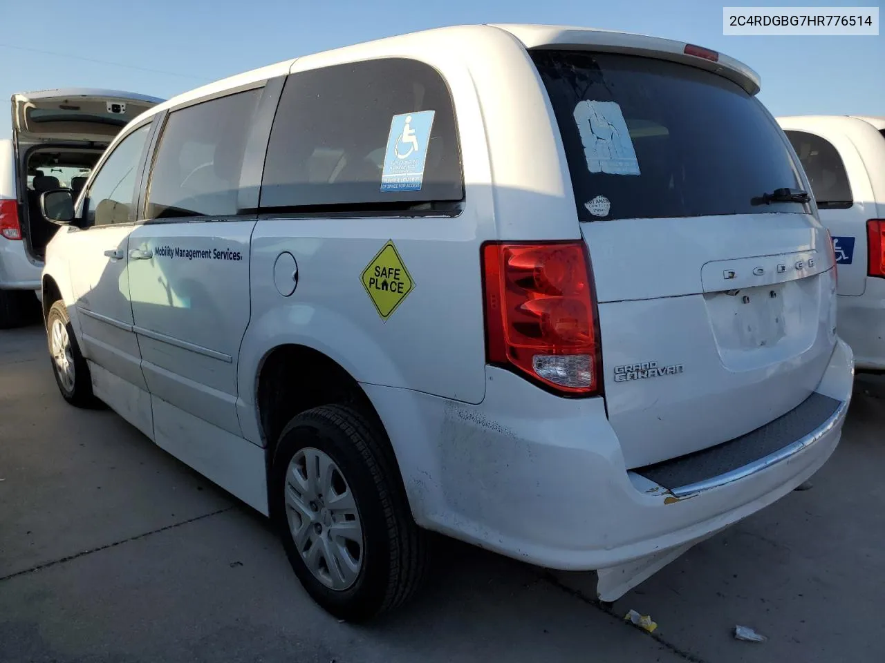 2C4RDGBG7HR776514 2017 Dodge Grand Caravan Se