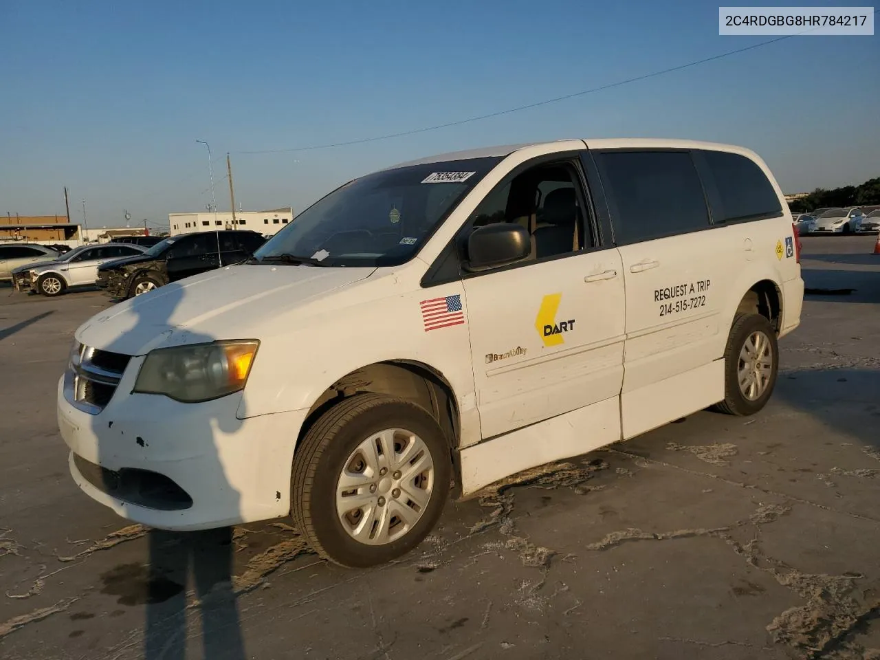 2C4RDGBG8HR784217 2017 Dodge Grand Caravan Se