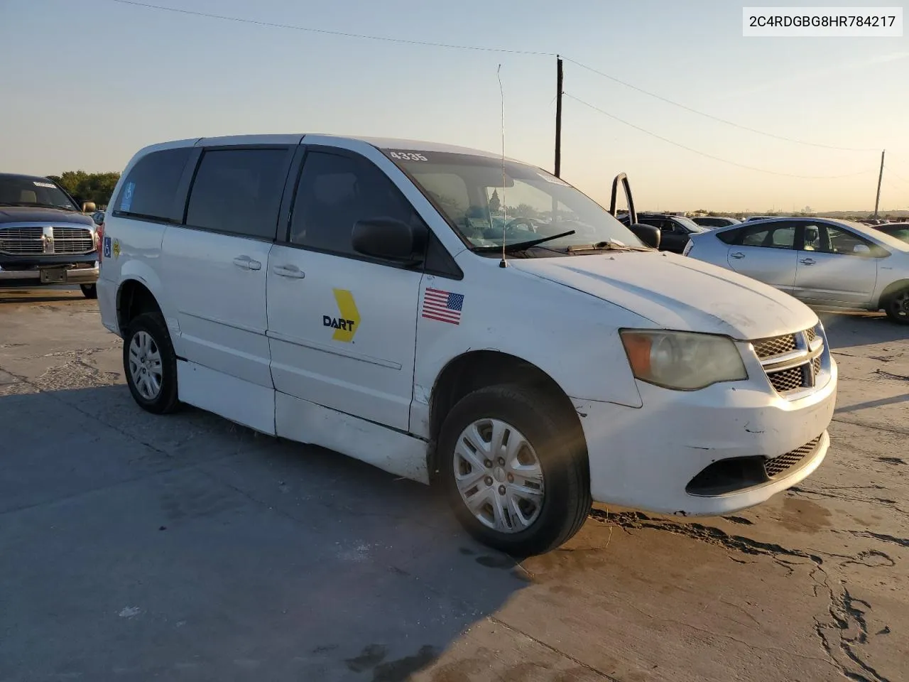 2C4RDGBG8HR784217 2017 Dodge Grand Caravan Se