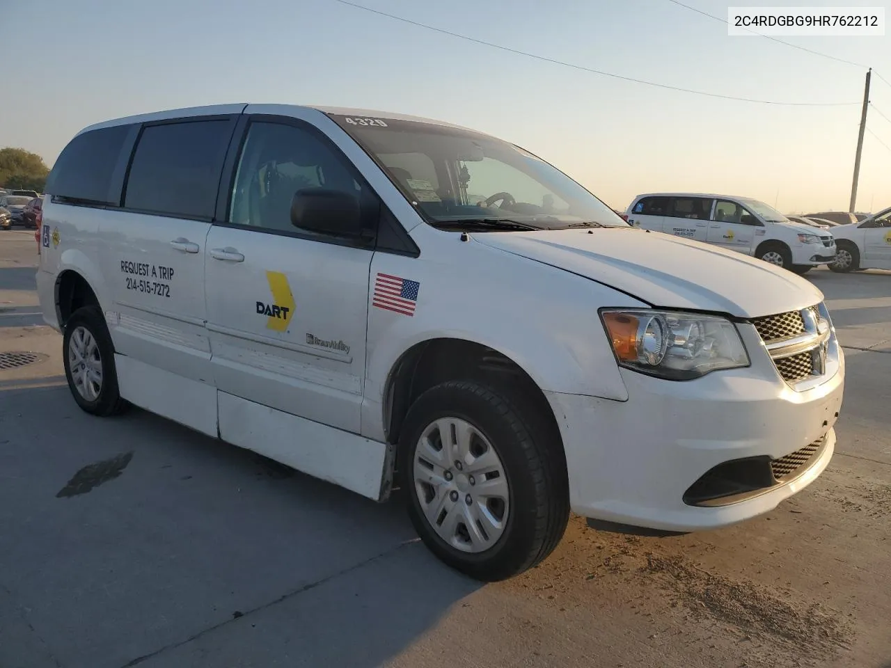 2017 Dodge Grand Caravan Se VIN: 2C4RDGBG9HR762212 Lot: 75354614